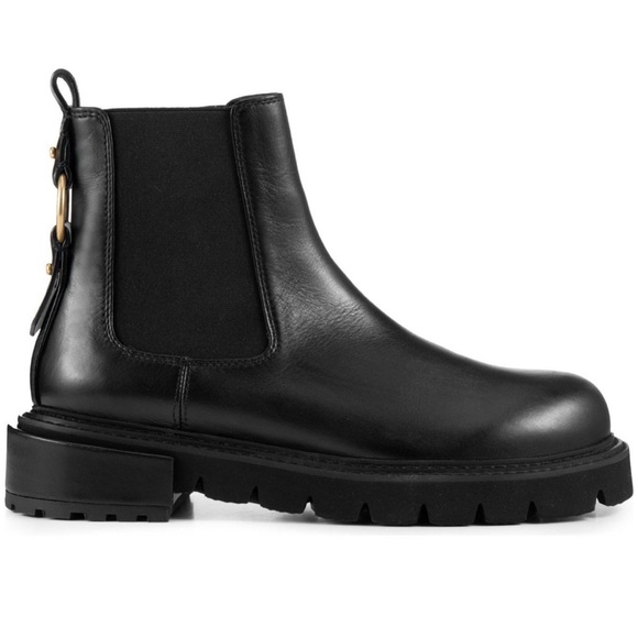 New! Frame 'Le London' Chelsea Booties Black Leather 9 US 39.5 EU 39 - Picture 3 of 10